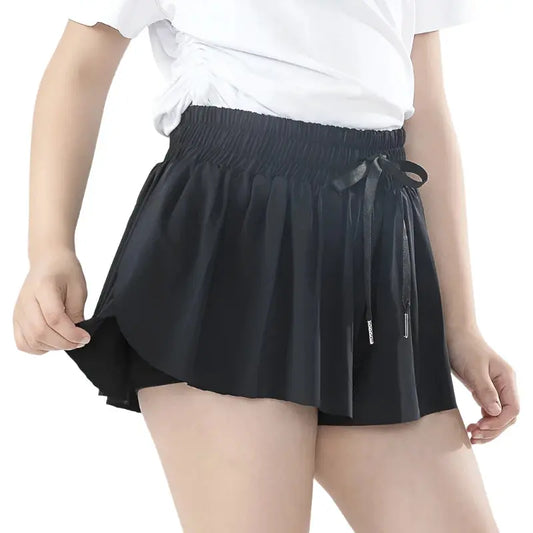Cute & Comfortable Girls' Athletic Shorts with Skirt